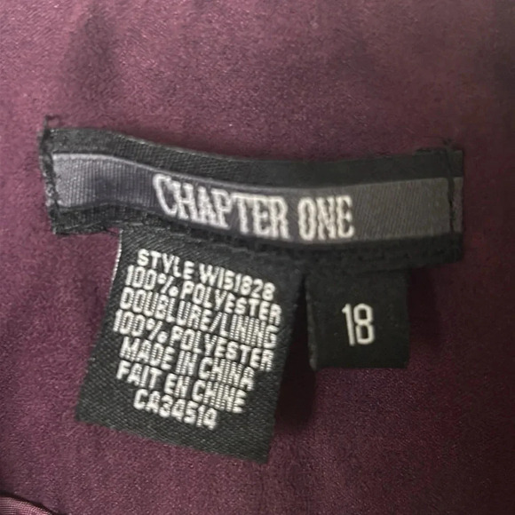 Burgundy microsuede,vegan  blazer,size  18,open front,boxy,notch lapel,career,EC - Picture 7 of 8